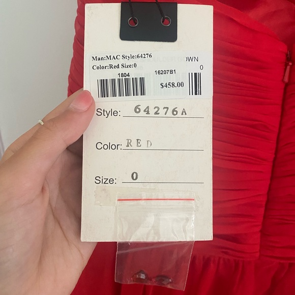 Gorgeous brand new embellished high-low rhinestone gown - Picture 7 of 8